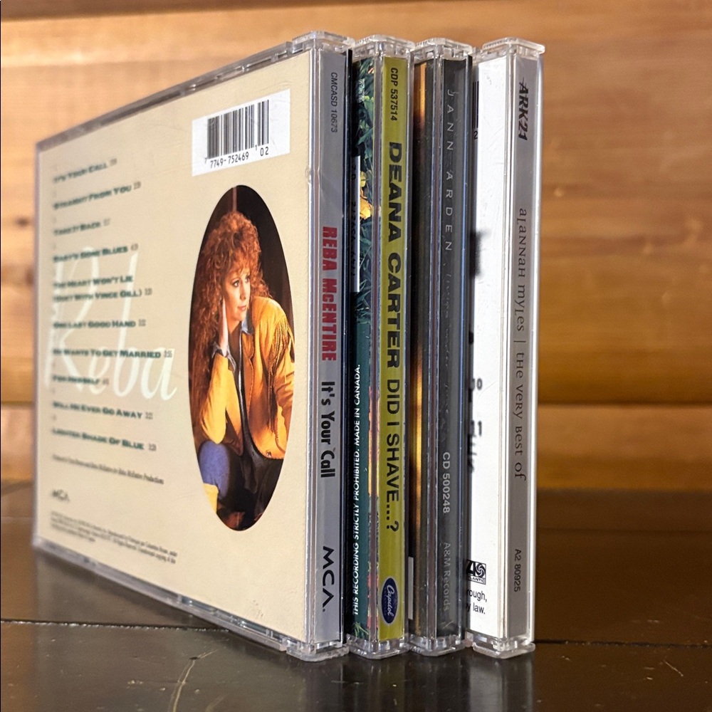 Reba, Deana Carter, Jann Arden, Alannah Myles -  Bundle of 4